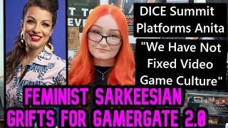 Feminist Anita Sarkeesian Calls For Gamergate 20  I Guess Her Bank Account Is Empty [upl. by Llebiram]