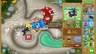 BTD6  Streambed  CHIMPS Guide 2021 [upl. by Arved]