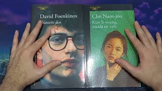 Unboxing libros editorial Alfaguara Foenkinos y Cho NamJoo [upl. by Matty]