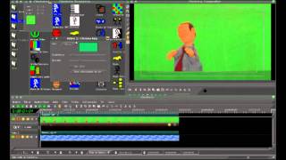 Cinelerra  Chromakey recursos extras [upl. by Olav]