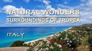 Dreamlike beaches  Surroundings of Tropea  Sensational nature  Calabria  Italy  4K [upl. by Hurley]