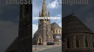 Riding from Leicester to Nottingham cycling cyclinguk biketour travel biketrip bikeexperience [upl. by Chil]