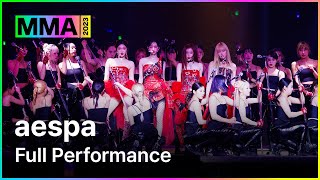 MMA2023 aespa  FULL Performance  TrickorTrick Drama MMA2023 에스파 [upl. by Eelyab983]