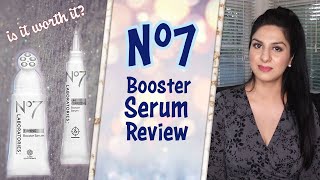 Our Point of View on No7 LABORATORIES FIRMING Booster Serum From Amazon [upl. by Koenraad]