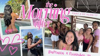 Hi Part 2 of Vlog 17 a quiet morning after Pink Party 💕👙 at DaMacca [upl. by Yssak]