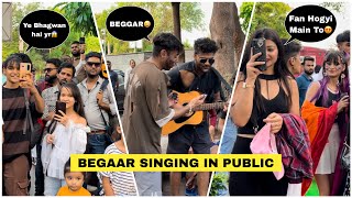 5 Beggar भिखारीGroup Singing Hindi Songs  Delhi Public Shocking😱 Reactions Prank Video Jhopdi K [upl. by Feldman]