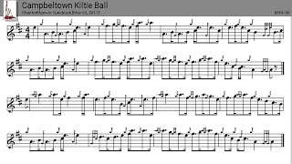 Tunebook Campbeltown Kiltie Ball [upl. by Pontone80]