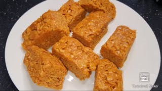 3 ingredients cornflakes bar  No bake  vegan and vegetarian snack  cornflakes recipe [upl. by Lyndsay]