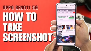 How to Take Screenshot Oppo Reno 11 5G [upl. by Adnara469]