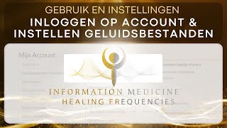 Inloggen amp instellen geluidsbestanden met een account [upl. by Spalla]