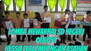 LOMBA MEWARNAI SD NEGERI 018091 ASAHAN EPS9 [upl. by Anasxor]