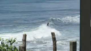 Surf Puerto sandino Nicaraguamov [upl. by Brynne]