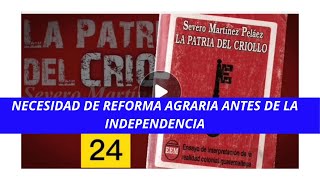 🔵LA PATRIA DEL CRIOLLO AudioLibro  Severo Martínez Peláez  24 [upl. by Nicole360]