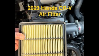 20232024 Honda CRV Air Filter Change [upl. by Shannen]