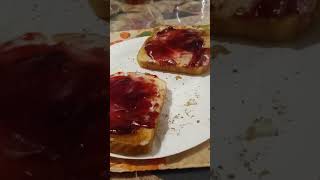 Elderberry Jelly Toast with elderberry jelly [upl. by Aelaza448]