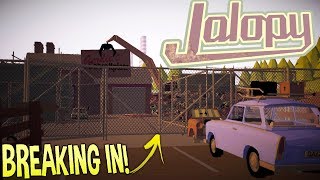 Jalopy  High Performance Junkyard Break In  Luxury Wine  Jalopy Gameplay Highlights [upl. by Noslen]