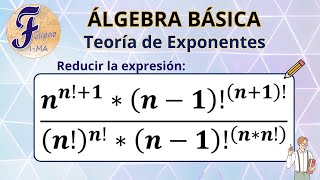 🔍Descubre el Secreto para Simplificar Expresiones algebraicas con Factoriales [upl. by Iturhs]