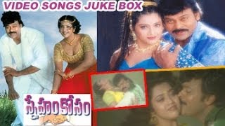 Sneham Kosam Video Songs Juke Box  Chiranjeevi  Meena [upl. by Sauls431]