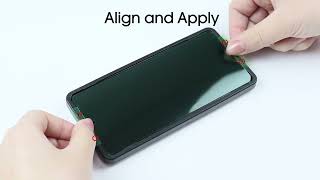 amFilm Hybrid Screen Protector for Galaxy S22 [upl. by Dosh]