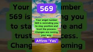 569 Angel Number Meaning  Positive Energy and Transformation shorts angelnumber abundance [upl. by Sibilla]