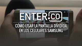 Cómo usar la pantalla dividida en los celulares Samsung [upl. by Notyad]