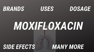 Moxifloxacin UsesDosage side effect AveloxMoxigetMoksi 400mg in Hindi Urdu [upl. by Ennaxxor314]