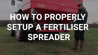 How to properly setup a fertiliser spreader [upl. by Phyllis426]