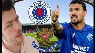 DANILO STARTS RANGERS VS ST JOHNSTONE  MATCH WATCHALONG  PREMIER SPORTS CUP [upl. by Wernsman]