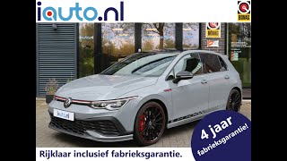 Golf GTI Clubsport 45 Jahre 221kW300pk  Moonstone Grey  Akrapovic  DCC  19quot Scottsdale [upl. by Traweek20]