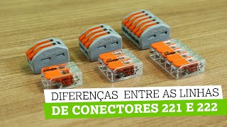 Diferenças entre as Linhas de Conectores WAGO 221 e 222 [upl. by Quintilla]