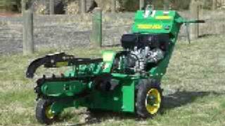 Irrigation trencher DEMONSTRATION [upl. by Vaclav]