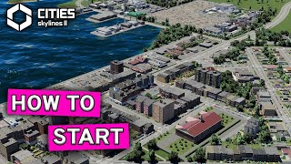 Starting a City amp Planning for Longevity in Cities Skylines 2 [upl. by Eceerehs571]