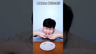 Kristal bisa dimakan food asmr mukbang makanan permen [upl. by Nivrehs392]