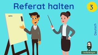 Perfekte Referate  Teil 3 ✅ Referat halten [upl. by Enelrihs962]