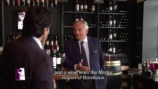 Understanding Medoc wines with Bernard Magrez [upl. by Analat]