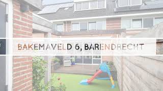 Eengezinswoning Bakemaveld 6 te Barendrecht [upl. by Onitnas572]