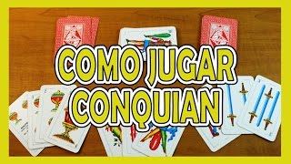 Cómo jugar conquian  10 cartas [upl. by Almena]