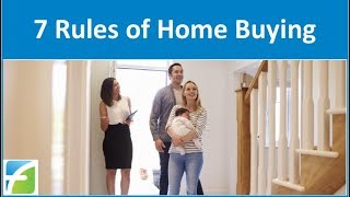 7 Rules of Home Buying [upl. by Ahsinrats]