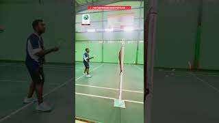 How to do forehand convert proper shot badminton vasanthbadmintoncoach VBS [upl. by Fenella]