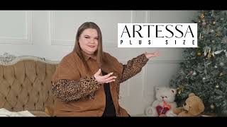 ОБРАЗЫ ОТ БРЕНДА ARTESSA  БОЛЬШИЕ РАЗМЕРЫ  PLUS SIZE  РАСПАКОВКА [upl. by Guria476]