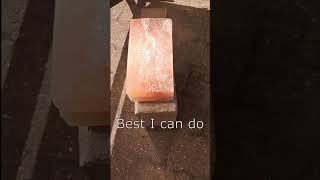 Heating Salt Plank With Fresnel Lens Solar Cooker FAIL shorts [upl. by Sommer903]