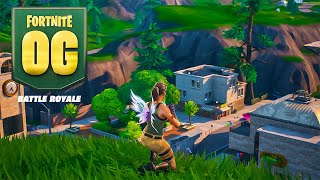 Can I Get A Win IN OG FORTNITE By Only Landing In Tilted Towers [upl. by Naujet442]