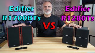 Edifier R1280TS vs Edifier R1700BTS [upl. by Zebulon]