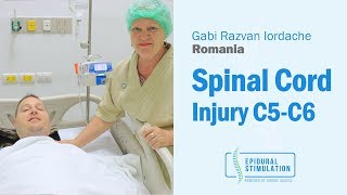 C5C6 SCI Patient Gabi from Romania Gets Ready for the Epidural Stimulation Surgery [upl. by Lorrin912]