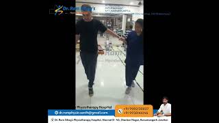 Gait training for hemiplegic patient [upl. by Gnanmas]