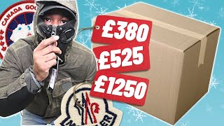 MYSTERY DESIGNER WINTER JACKET UNBOXING  CANADA GOOSE  CP COMPANY  MONCLER [upl. by Ehcram]