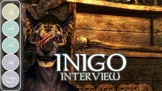 Interview  The Jessa Channel Talks with Gary Hesketh Smartbluecat Creator of INIGO  Skyrim Mod [upl. by Conan]