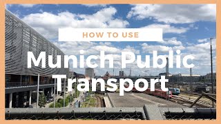 All About Munich Public Transportation System MVV [upl. by Kristoffer]