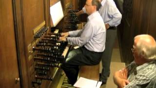 Toccata Jules Grison Vincent de Vries EvangLutherse Kerk Den Haag [upl. by Adiazteb451]