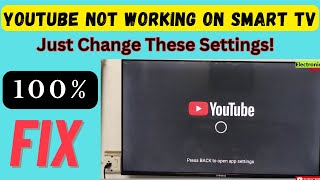 Simple Way to Fix YouTube App Not Working On Smart Android Tv [upl. by Prosperus259]